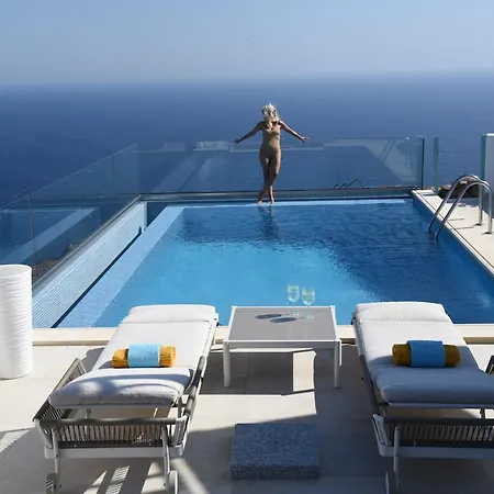 65 Stairs τo ηeaven Private Pool Áno Meriá